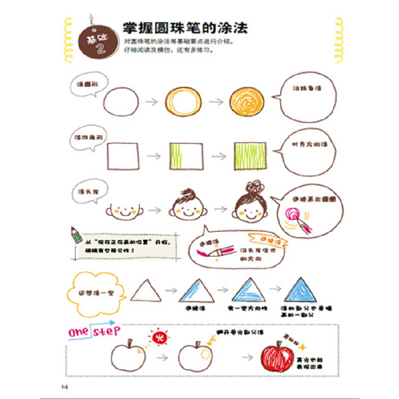 正版新书]一支笔的超可爱生活绘[日] Kamo 著,张艳辉 译9787122高清大图