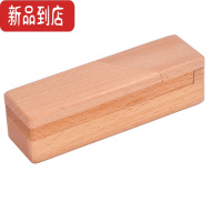 真智力秘宝盒孔明锁鲁班锁温柔解锁机关盒子单开三开魔盒积木智力玩具 神秘宝盒