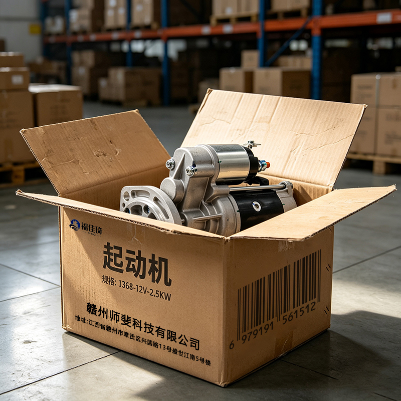 福佳琦 起动机 1368-12V-2.5KW 台高清大图