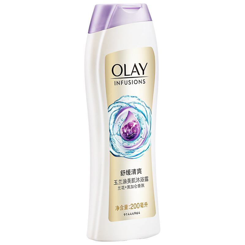 玉兰油(OLAY) 舒缓清爽 美肌清爽 沐浴露200ml (单位:瓶)