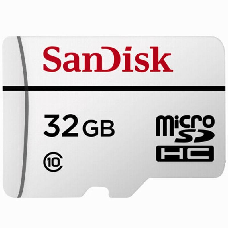 SanDisk闪迪micro sd卡 TF卡存储卡32G存储卡手机TF内存卡平板监控摄像头通用行车记录仪专用闪存卡
