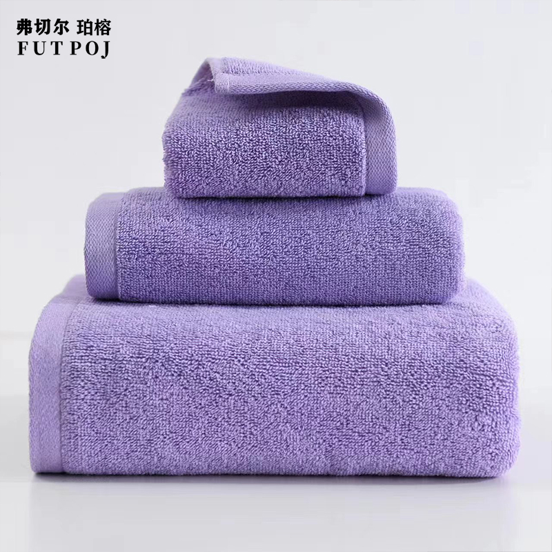 纯色清新方巾/毛巾/浴巾高清大图