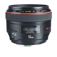 [二手95新]佳能/Canon EF 50mm f/1.2L USM 单反相机中焦人像镜头红圈
