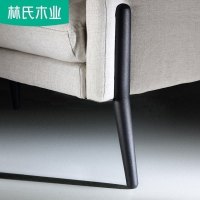 林氏木业 小户型布艺沙发组合 轻奢北欧布艺沙发简约现代小户型客厅家具RAG1K