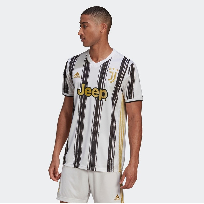 阿迪达斯 adidas 男装足球尤文主场球迷版运动球衣EI9894