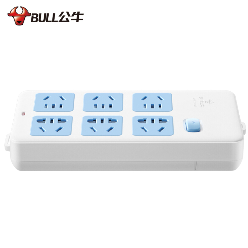 公牛(bull) 插座新国标接线板 GN-109K 无线