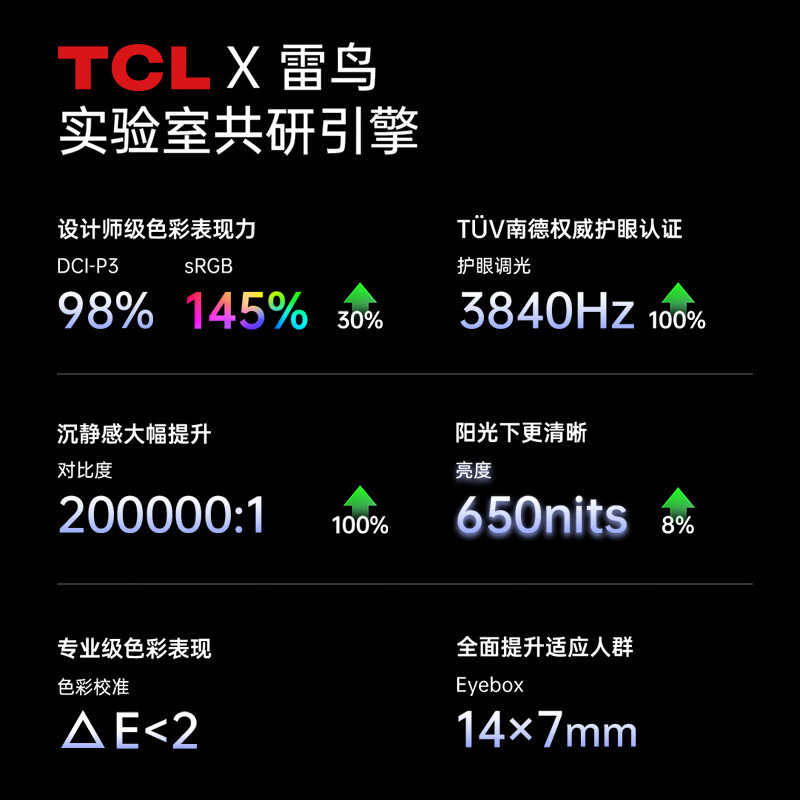雷鸟Air3 智能AR眼镜 高清巨幕观影眼镜 120Hz高刷 便携XR眼镜