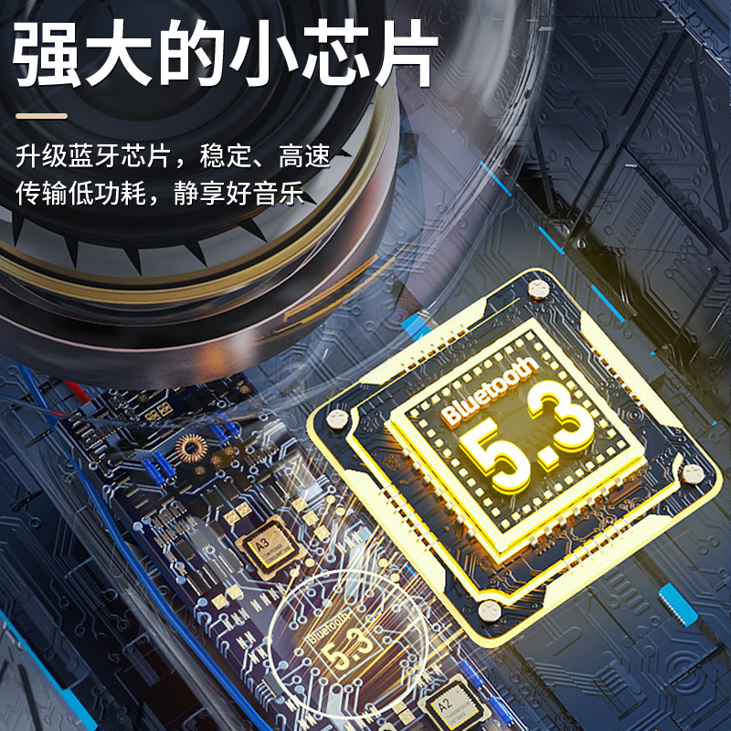 ZNNCO Pro6蓝牙耳机适用小米蓝牙耳机真无线红米k40s/k50半入耳式12/11pro/10/Note9/8高清大图