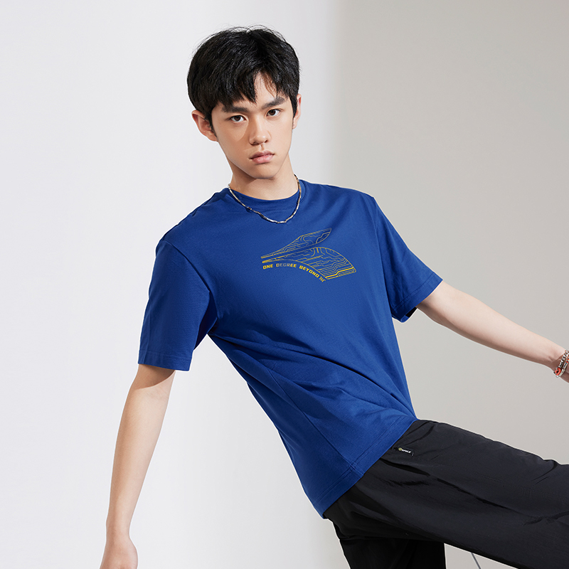 361运动t恤男夏季新款休闲潮流上衣男子透气百搭短袖