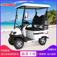 小巴士E600四轮代步车高尔夫助力车老年人电动车旅行观光电瓶车