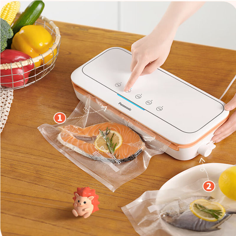 松下(Panasonic)未北北真空封口机橙色标配版小型家用食品包装机抽真空压缩机迷你保鲜密封机标配版