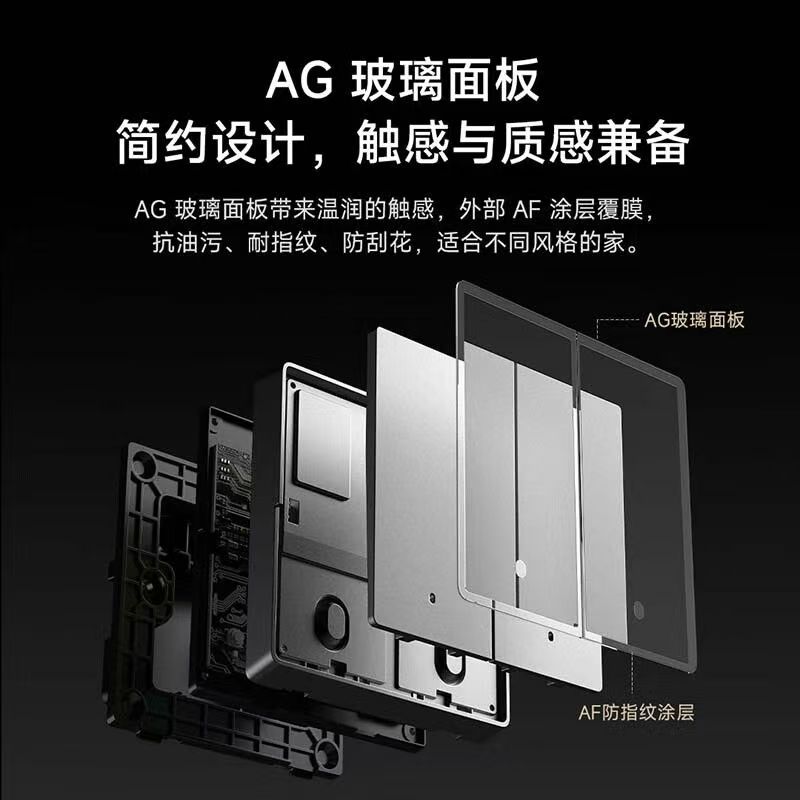 小米智能开关Pro三开 升级Mesh2.0版单零火墙壁开关无线远程控制家用高清大图