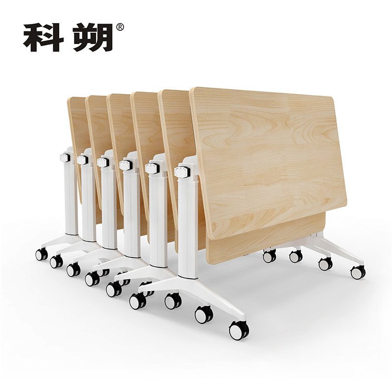 科朔 折叠桌条桌长条会议桌翻版桌会议桌1800W*600D*750H FT-13018