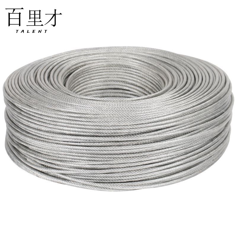 百里才 镀锌钢丝绳 4mm -12mm米 4mm