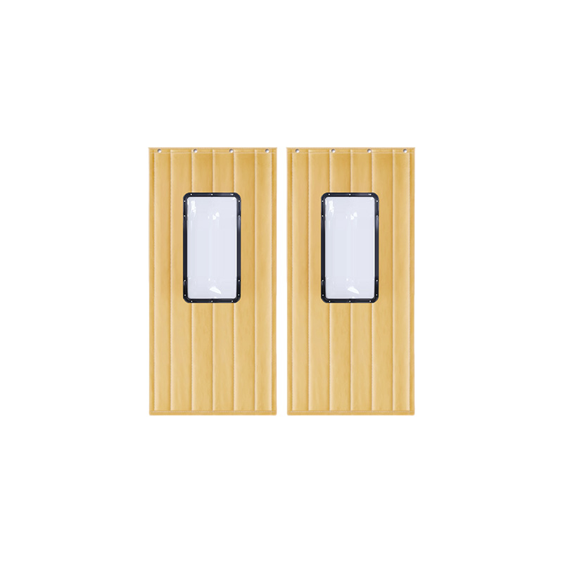 天空桥 棉门帘 MML-12金黄色40*80cm四层棉 平方米高清大图