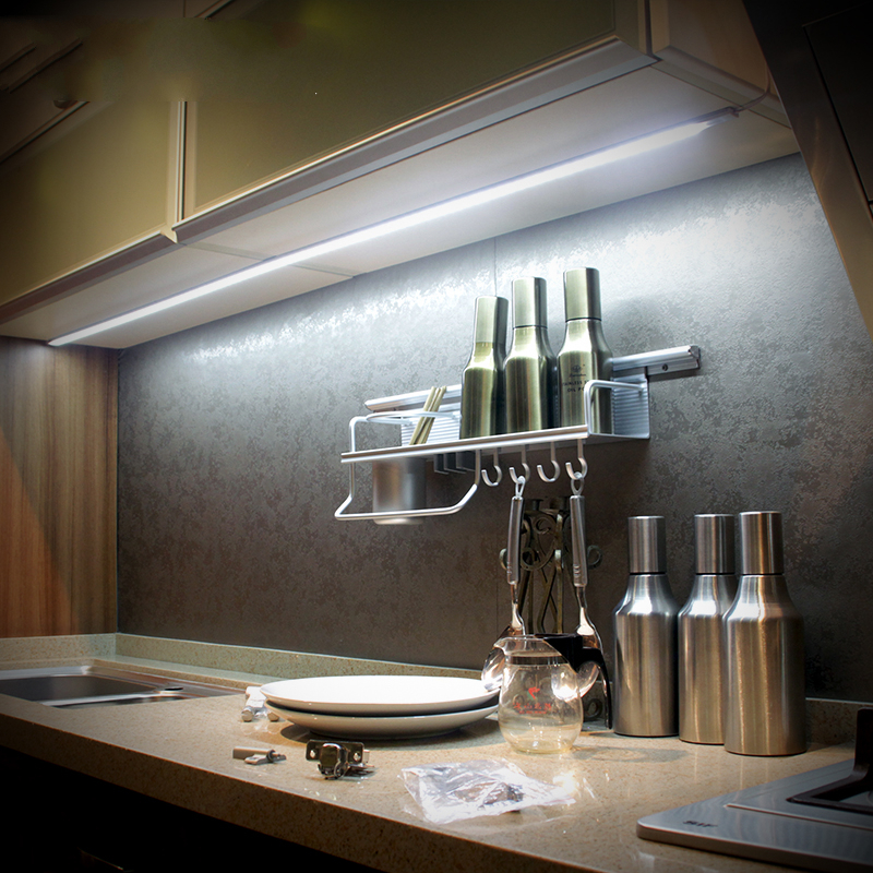 led薄款触摸灯条厨房橱柜感应灯纳丽雅厨柜吊柜柜底书柜衣柜灯