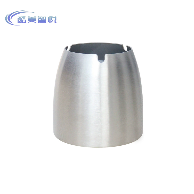 酷美智悦 不锈钢烟灰缸10*12cm KM-BH780 个高清大图