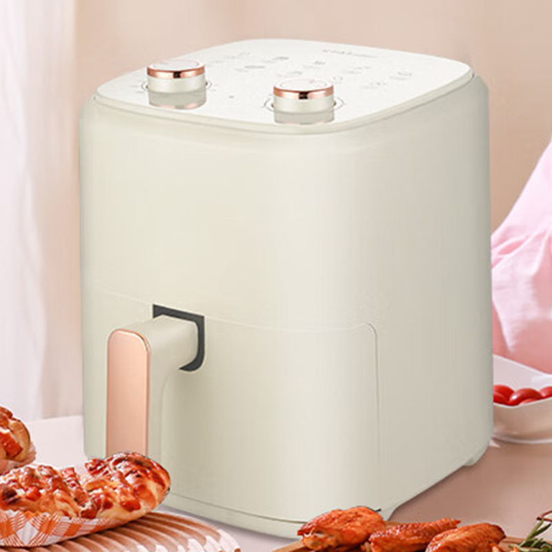 荣事达(Royalstar)家用大容量双旋扭控温空气炸锅5L RS-AF901高清大图