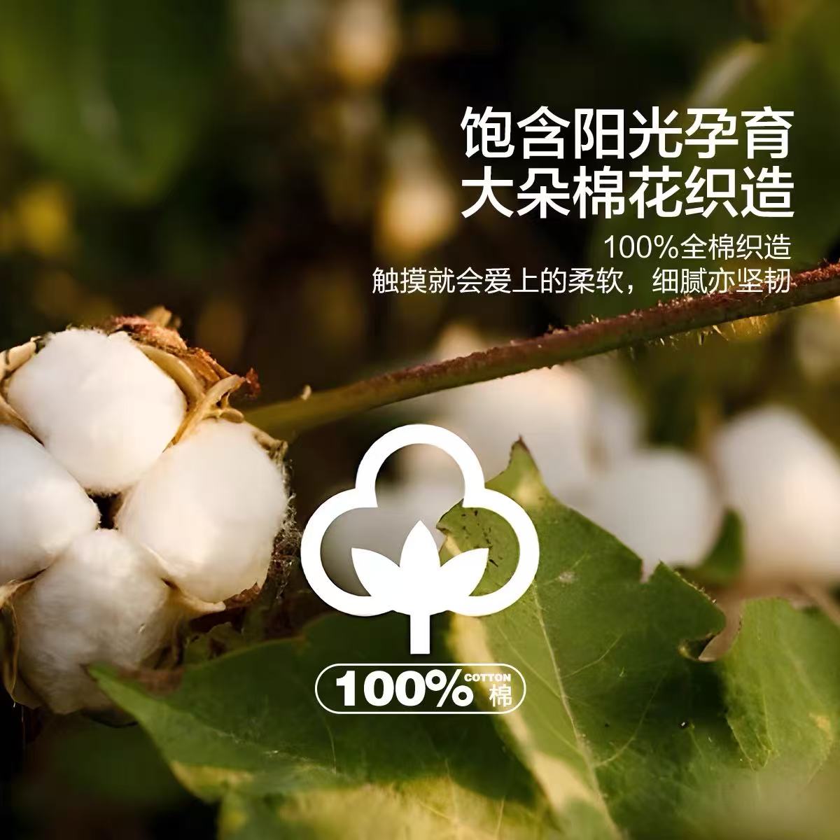 水星家纺新蓝语迷情全棉斜纹四件套 --200*230cm高清大图