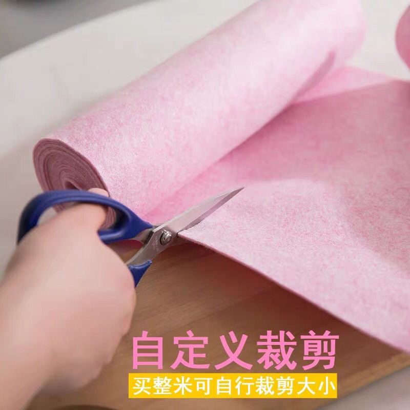 家用不沾油麻布玻璃巾椰壳洗碗抹布巾椰丝吸水大块厨房不掉毛用品 椰壳抹布[1米]加厚可剪5张不划算