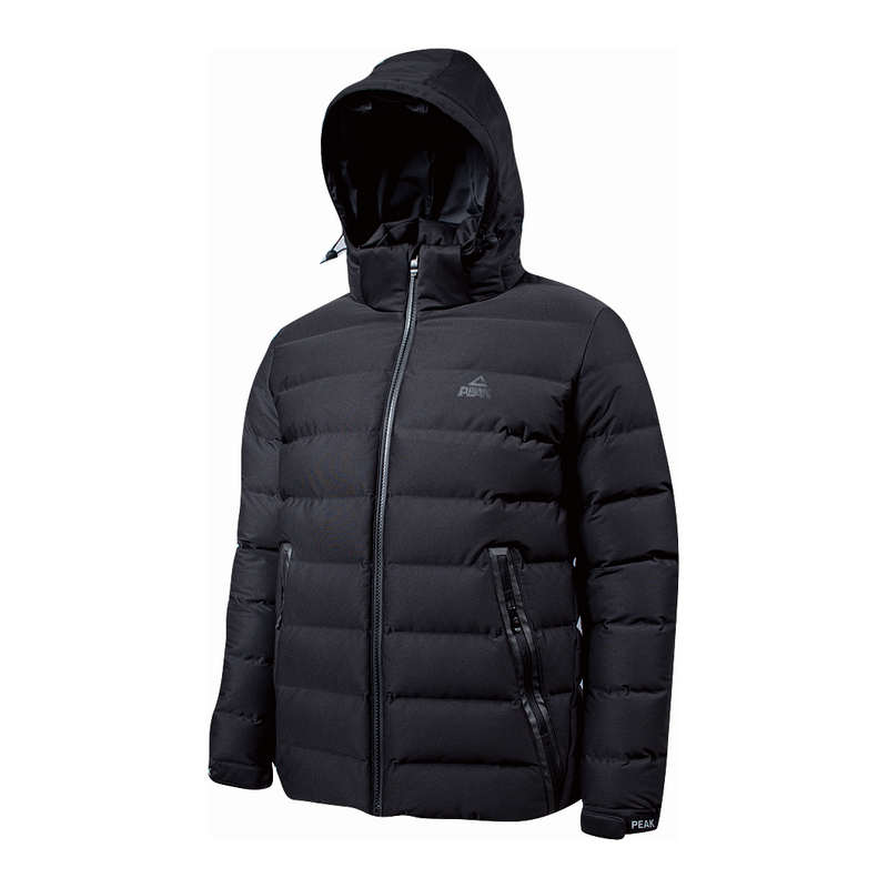 匹克男装peak正品梭织外套户外时尚舒适保暖加厚羽绒服f584091视频