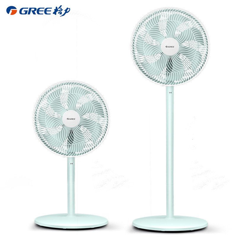 格力落地扇fd35x65h7竹青色电风扇家用节能落地扇学生立式大风量客厅
