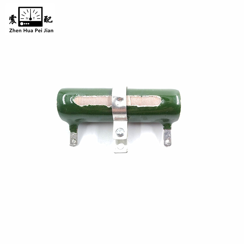 震配 可调被釉磁管线绕电阻器 RX20T-30W (欧姆Ω值备注) 只