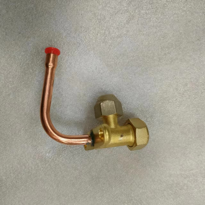 帮客材配 全新原件 空调外机截止阀 二通 高压弯管 3P空调 2分弯管 6.35mm 收前验货高清大图