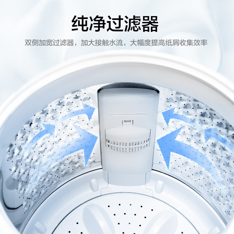 容声波轮洗衣机全自动10公斤大容量家用10种程序省电节能低噪桶自洁RB100D1556JZ [质量品鉴]10KG全自动节