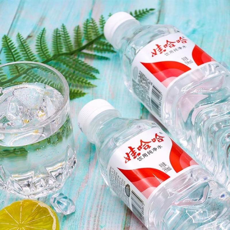 娃哈哈纯净水350ml*12瓶便携装饮用水非矿泉水特价高清大图