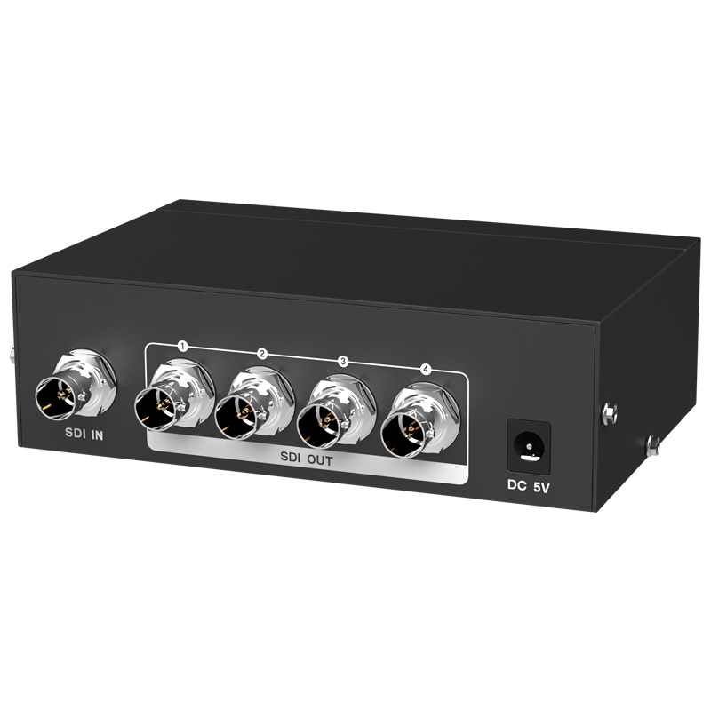 迈拓维矩MT-SD104 sdi分配器1进4出高清一分四视频分支器中继器1080p高清大图