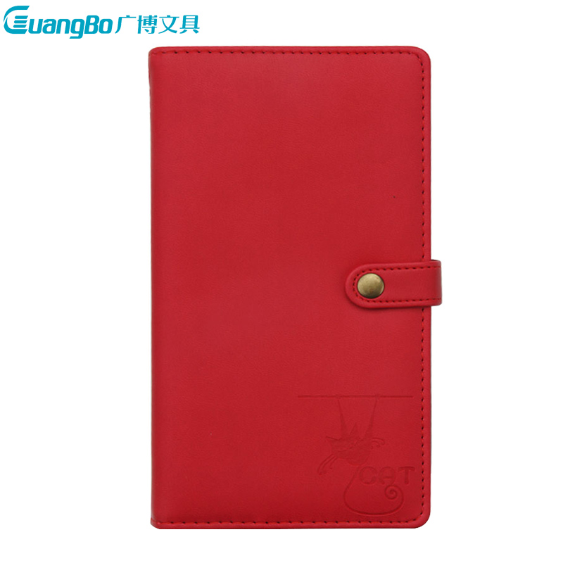 广博 GBP0541 48K120张时尚皮面本/记事本按扣本高清大图