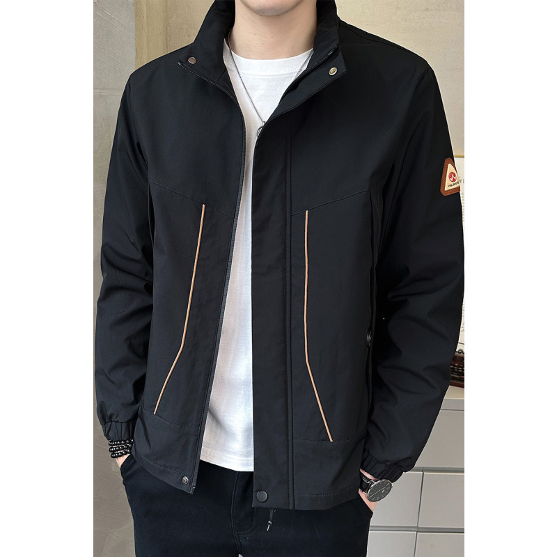 南极人秋装外套男士2023年新款春秋季男装潮流立领上衣服秋冬夹克