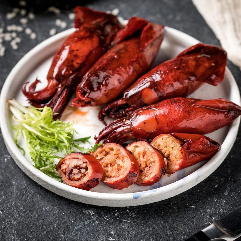 苏宁生鲜原膳鱿饭儿加州鱿鱼米饭240g