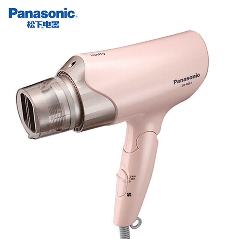 松下（Panasonic）电吹风EH-NE61 负离子恒温 家用电吹风机炫动风筒 6档调控
