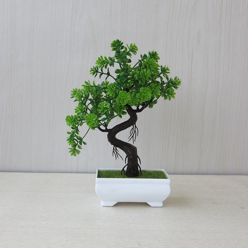 敬平仿真植物假绿植室内装饰品塑料盆栽假花盆景家居工艺品餐桌小摆件 鸿运当头绿色 报价 参数 图片 视频 怎么样 问答 苏宁易购
