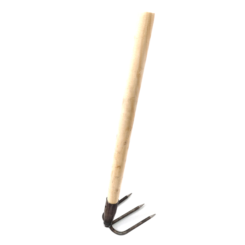 兴酉 三齿带柄耙子 SCPZ-3 把高清大图