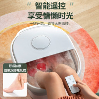 妙绝伦(MIAOJUELUN)可折叠泡脚家用洗脚按摩足浴盆加热神器小型