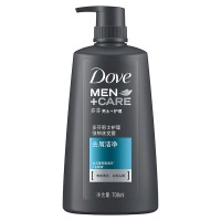 多芬(Dove)洗发水 男士+护理 强韧洗发露 去屑洁净700ml[联合利华]