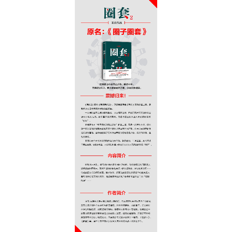 正版 圈套:2:迷局篇 王强 北京燕山出版社 9787540252250 书籍高清大图