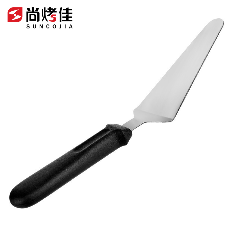 尚烤佳披萨铲不锈钢牛排铲刀料理铁板烧披萨生煎铲手抓饼工具三角铲煎饼铲子HB-019