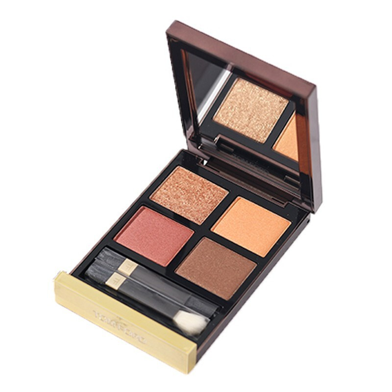 送眼影刷汤姆福特tomford幻魅四色眼影盘2610gtf眼影落日金沙盘质地