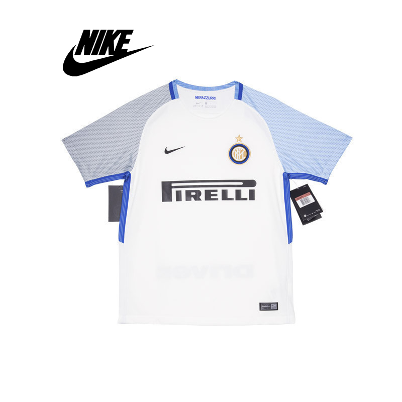 耐克(NIKE)四季国际米兰儿童版足球服版本客场比赛 球衣 白色 847397-101