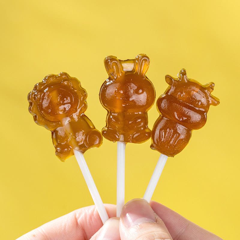 法思觅语 秋梨膏棒棒糖清润不腻解馋休闲零食小吃10支装儿童宝宝健康营养糖果官方正品图片