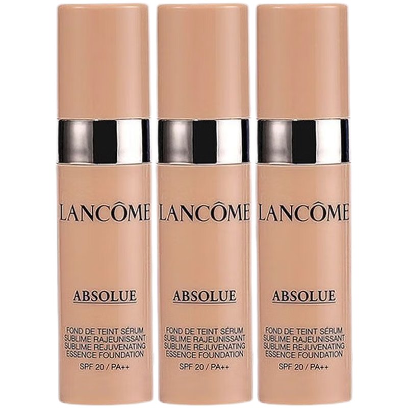 兰蔻(LANCOME)菁纯臻颜精华粉底液小样5ml*3瓶 110#自然白 修饰肤色遮瑕