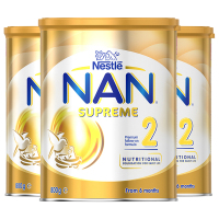3罐|澳洲雀巢(Nestle)超级能恩Nan适度水解奶粉2段800g/罐(6-12个月)效期至23年1月及以后