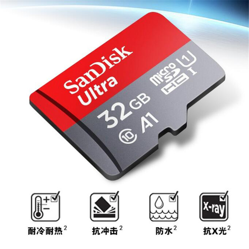 闪迪(SanDisk)官方标配(闪迪32G)内存卡32G卡+卡套+读卡器+卡盒