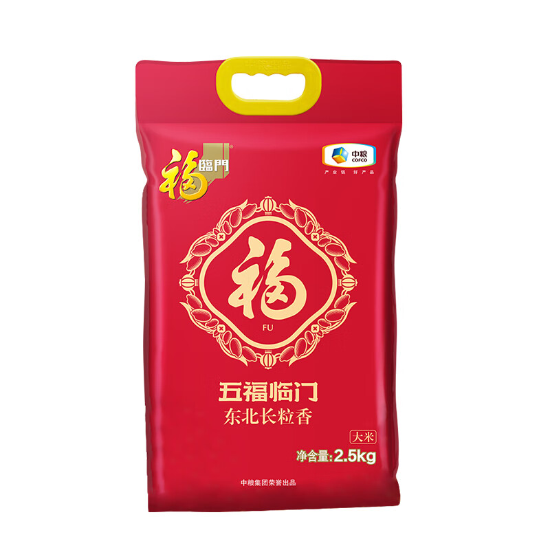 中粮福临门五福临门东北大米5kg