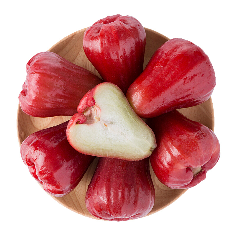 果淳乐海南黑金刚莲雾1斤装57个当季新鲜热带水果视频