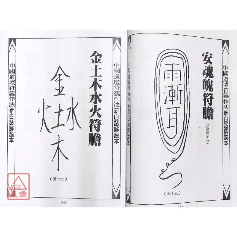 道坛作法全集《八》[28~29]乩童开列处方全集、符胆应用法平装逸群两本